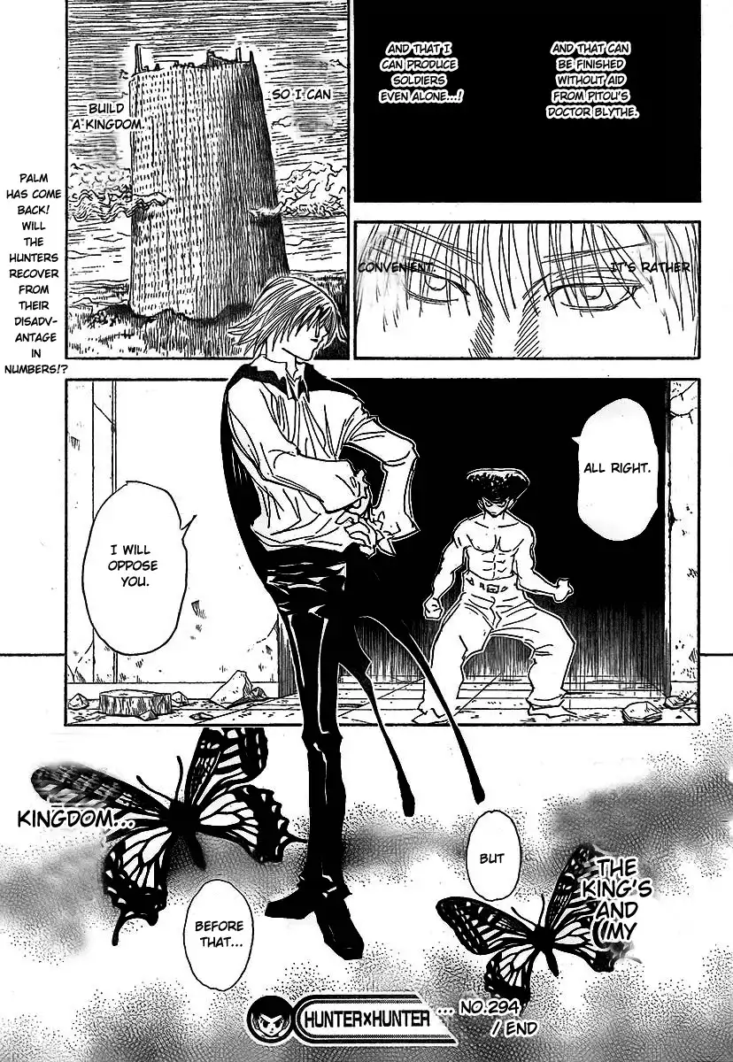 Hunter x Hunter Chapter 294 20